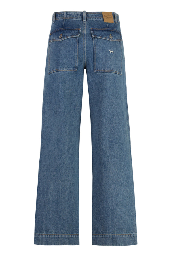 Straight leg jeans-1