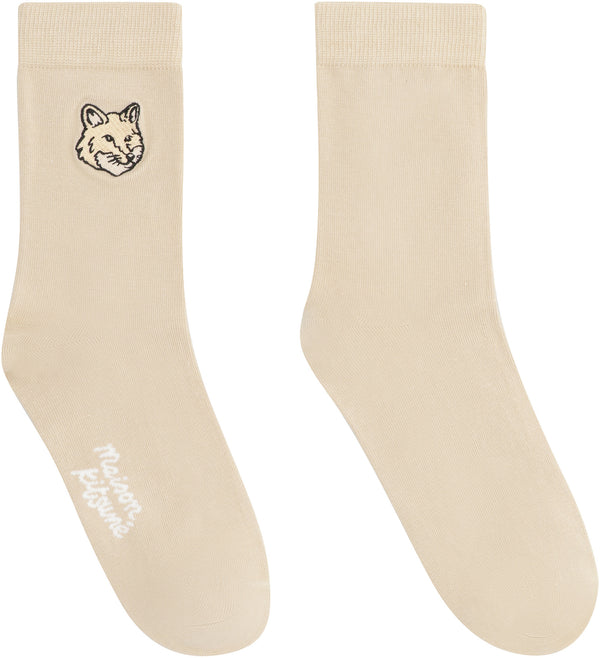 Cotton socks with logo-1