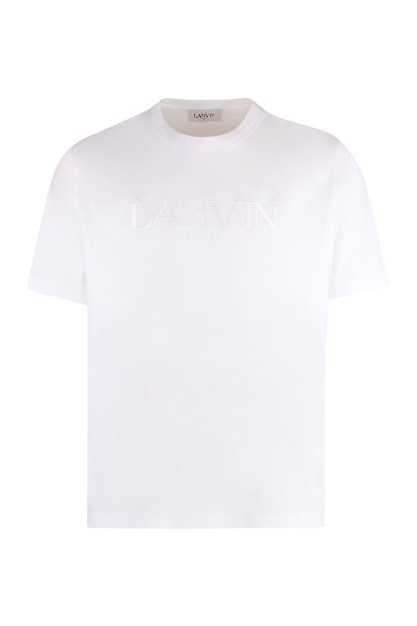 Logo cotton t-shirt-0