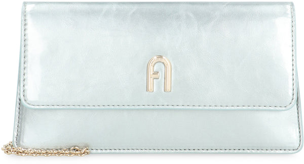 Mini Furla Diamante Leather clutch-1