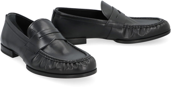 Leather loafers-2