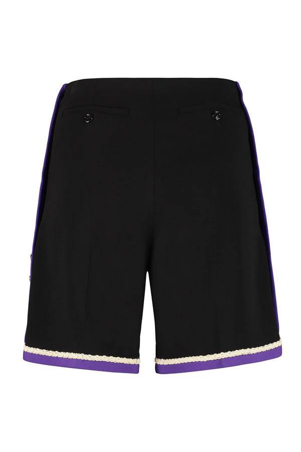 Contrasting side stripe shorts-1