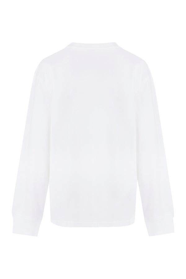 Long sleeve cotton t-shirt-1