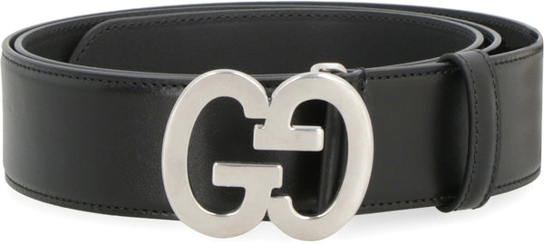 GG buckle leather belt-1