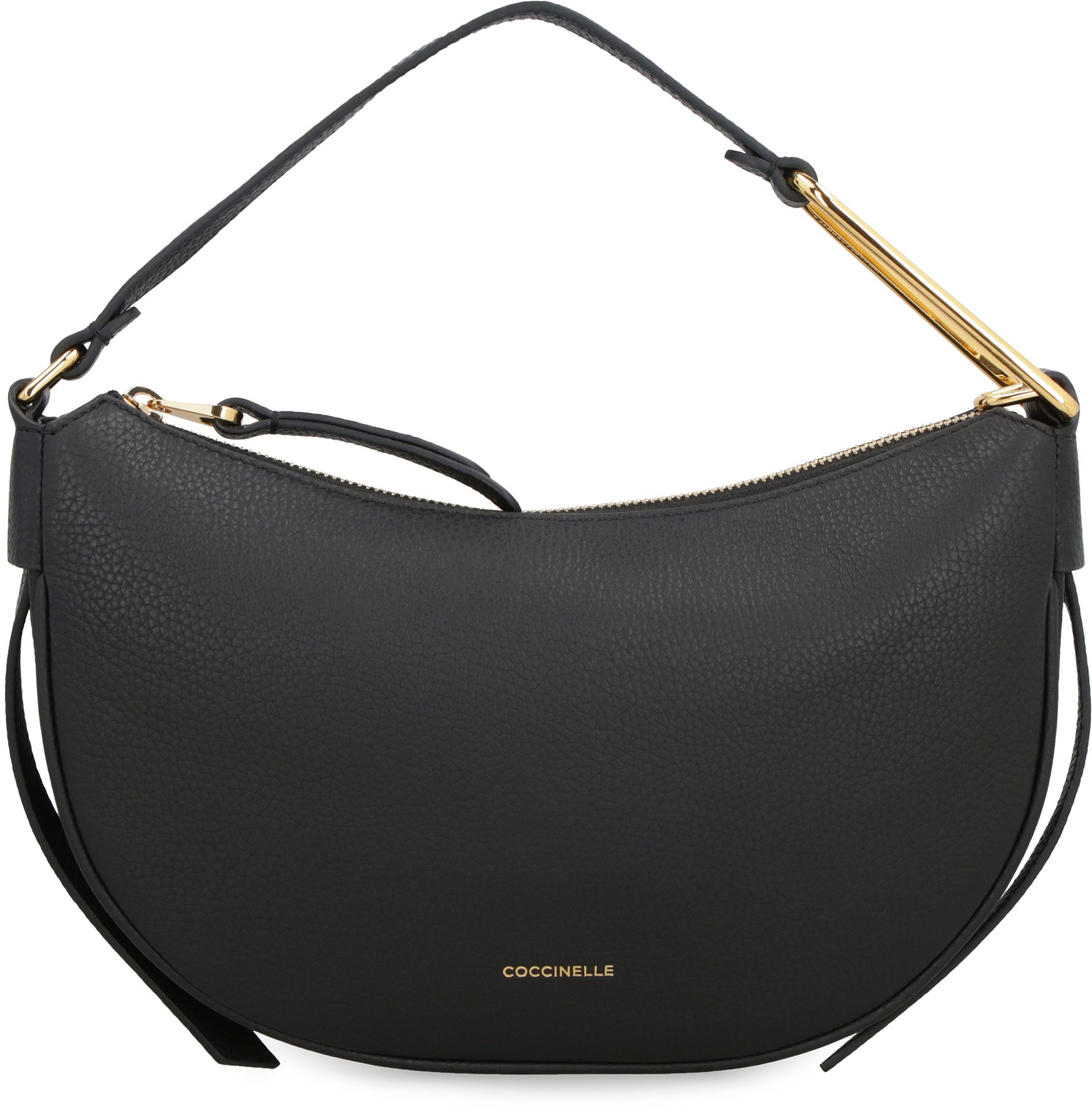 Coccinelle Gold, Metallic Leather Hobo