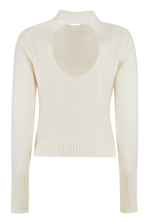 Wool and cashmere sweater-1