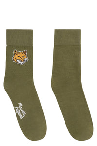 Cotton socks with logo