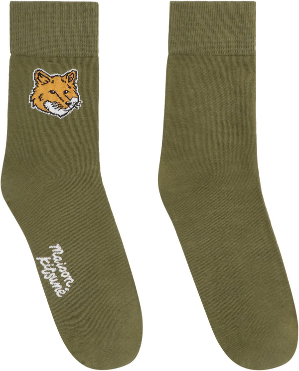 Cotton socks with logo-1