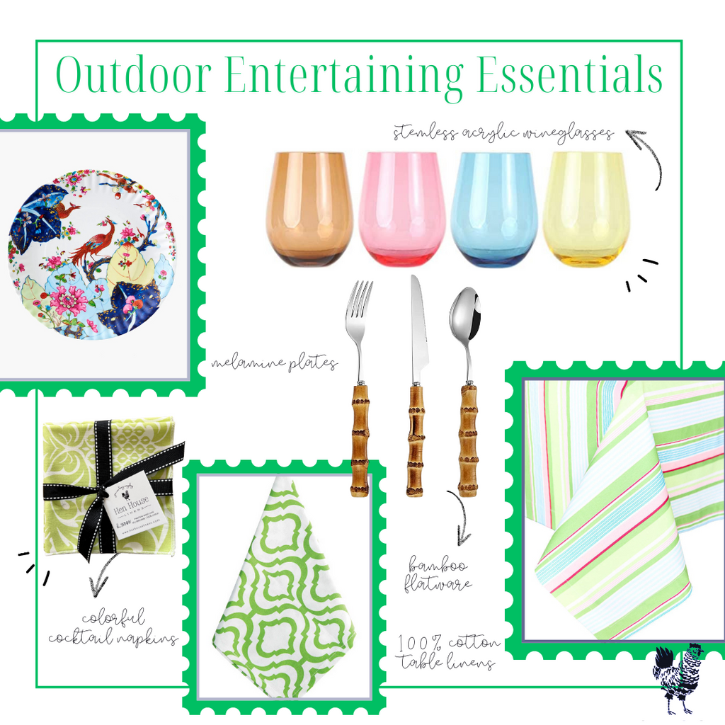 Outdoor Entertaining Table Linen Essentials
