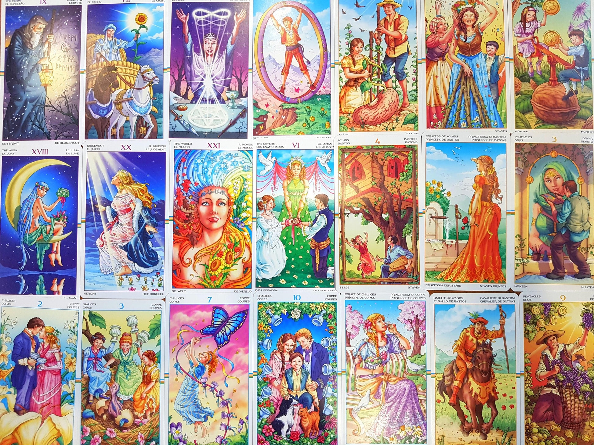 Wheel of the Year Tarot Deck – Gaia's Roots,