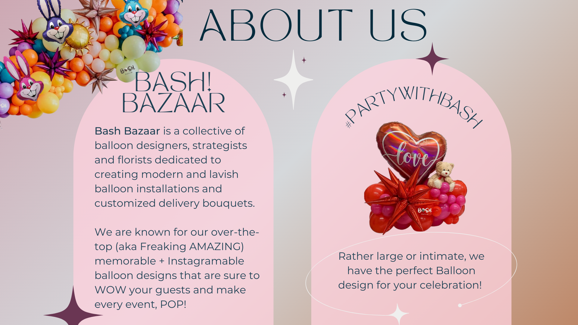 Bash Bazaar Southwest Washington Dc Luxury Balloon Delivery Installs Bashbazaar