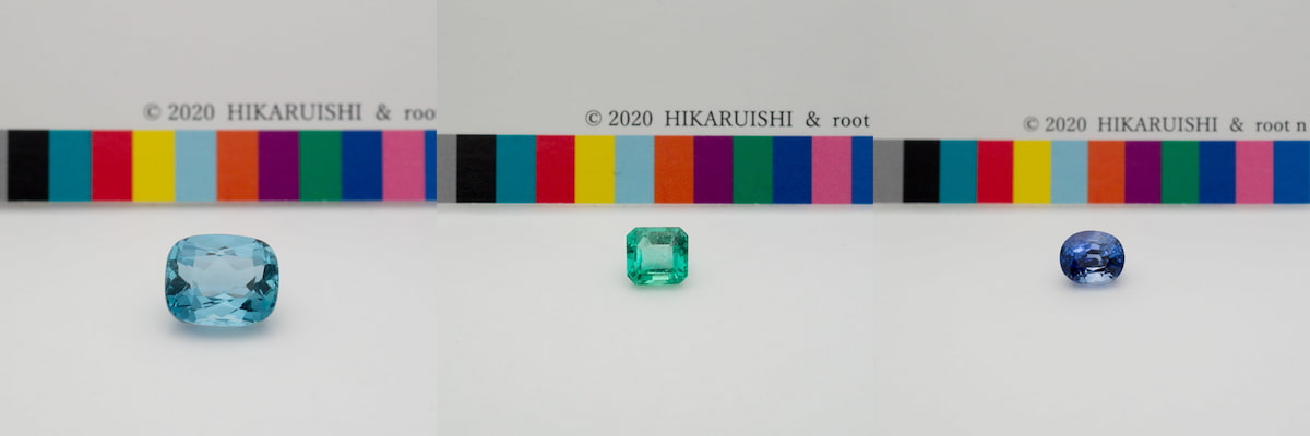 HIKARUISHI(ひかるいし)素敵な宝石の選び方2 (写真の見方) color-tool