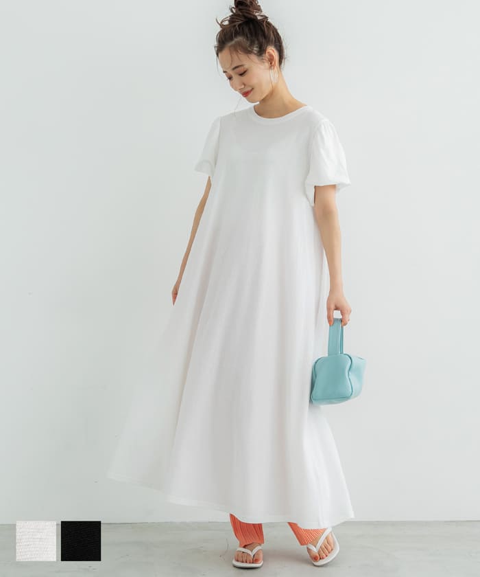 puff sleeve dress