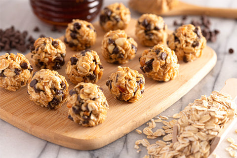 simple no bake peanut butter energy bites