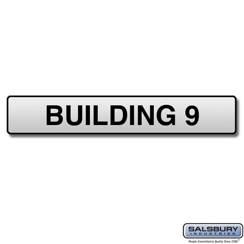 Custom Engraved Self Adhesive Unit Placard - for Identification of Cluster Box Unit and Regency CBU