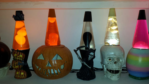 Halloween Lava Lamps