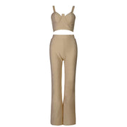 Two-piece sling sexy jumpsuit