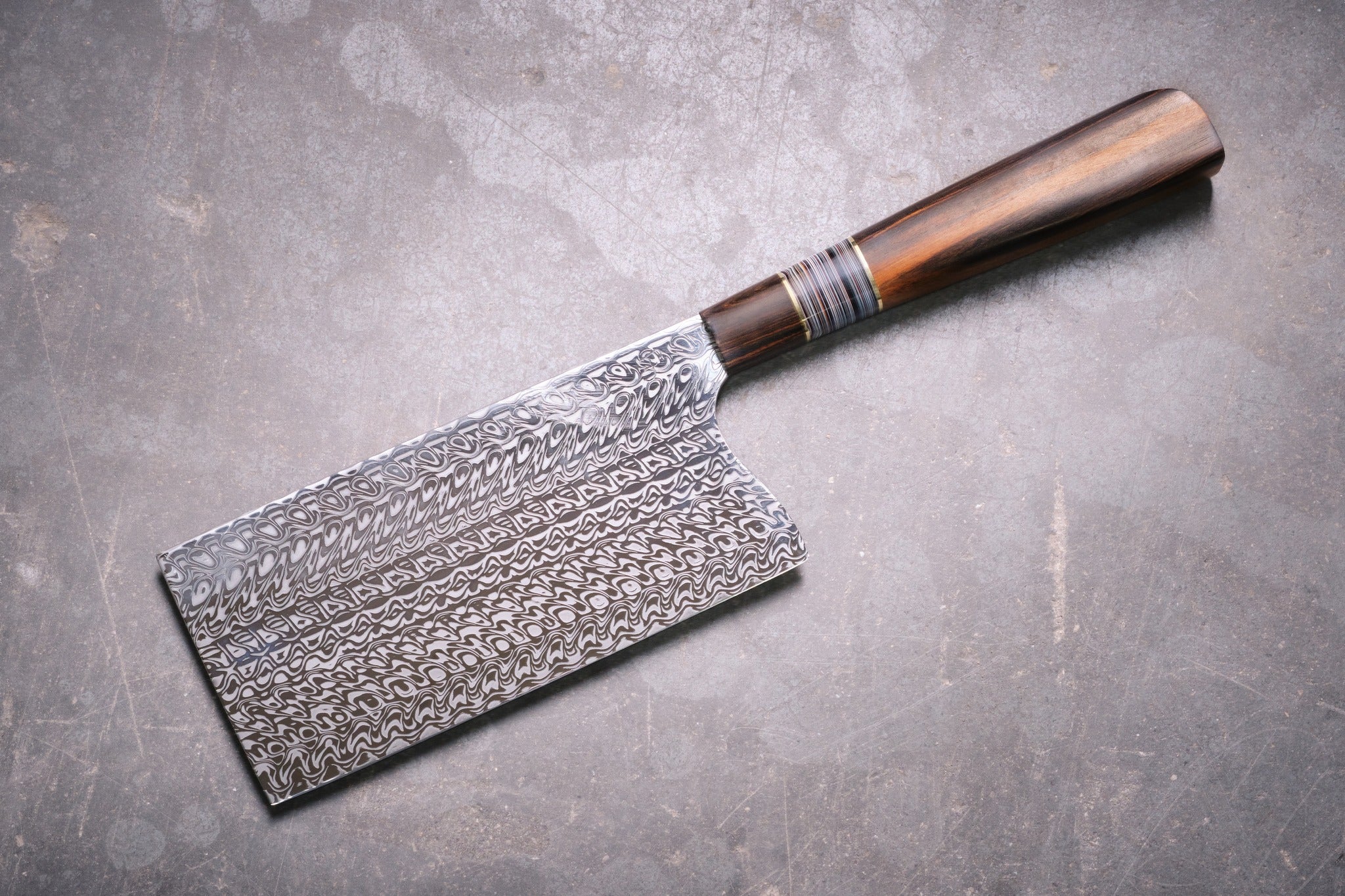 phillips forged damasteel cleaver