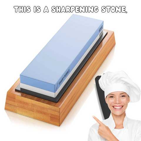 Sharpening Stone and Chef