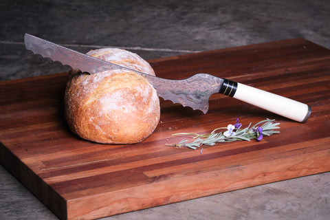 Phillips Forged Bread Knife and Cutting Board