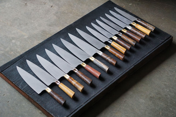 Primeaux Knives Zenith Chef Knives and Meridian Petty Knives