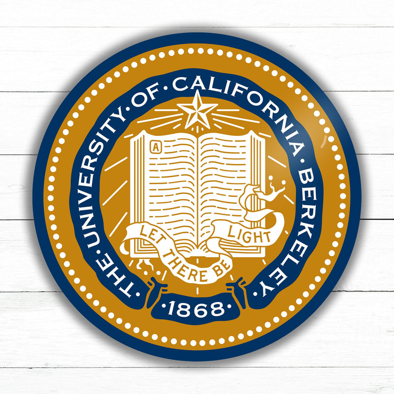 UC Berkeley Waterproof Vinyl Decal 3in