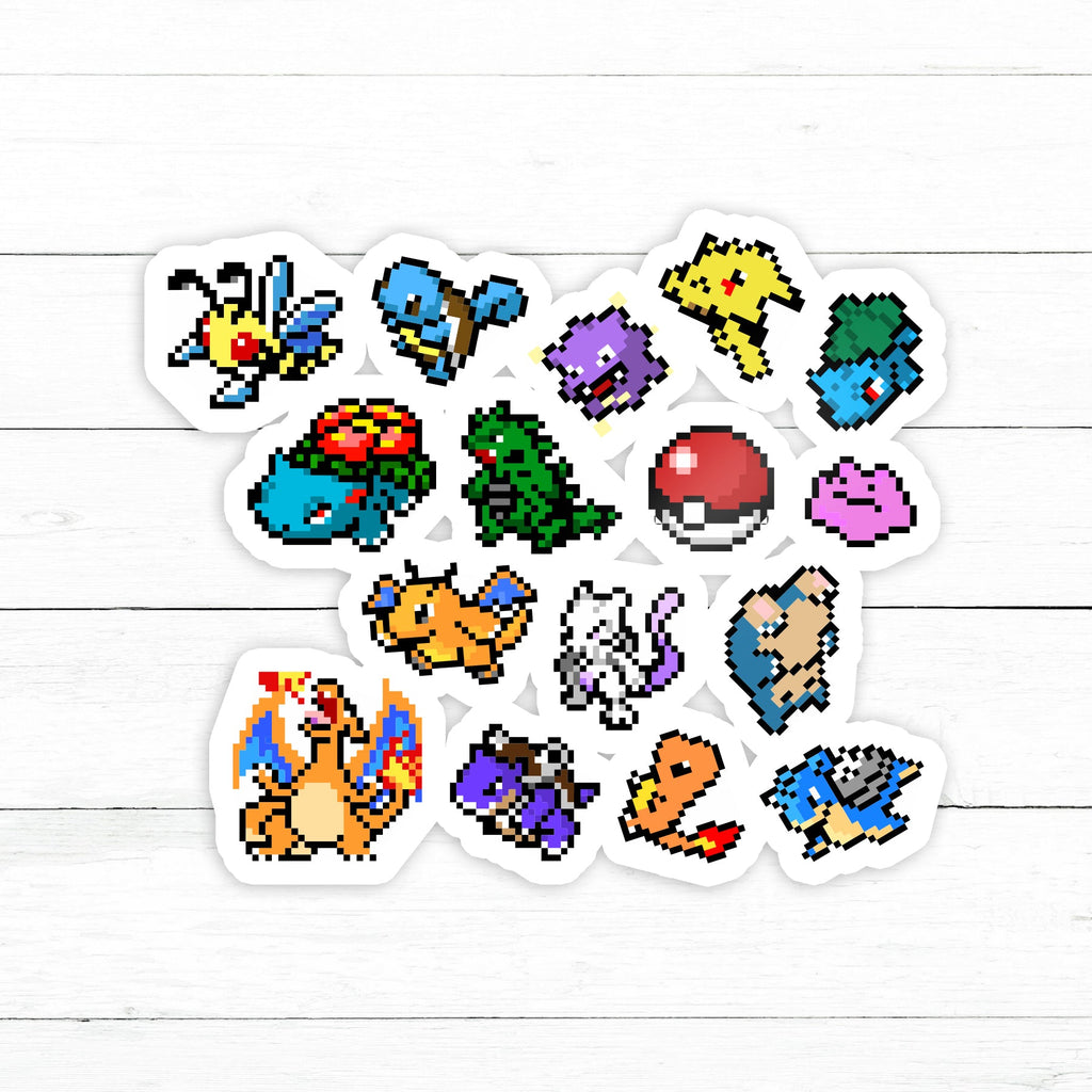 Vinil Pokémon Bulbasaur - Autocolantes decorativos