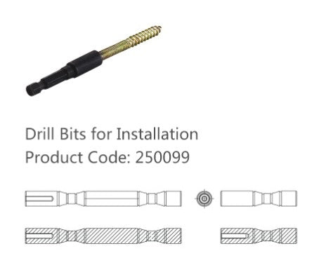 Drill Bits for wine bottle pegs