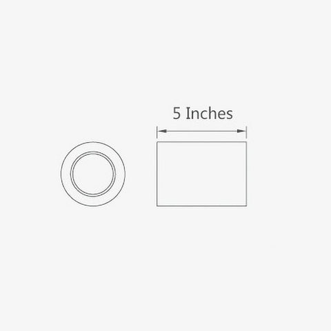 Dimensions of Winnec 5 Inches Stretch Wrap with Plastic Handle for Moving