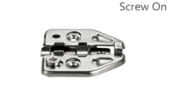 Winnec 105 Degrees Soft-closing Screw On Hinge Plate