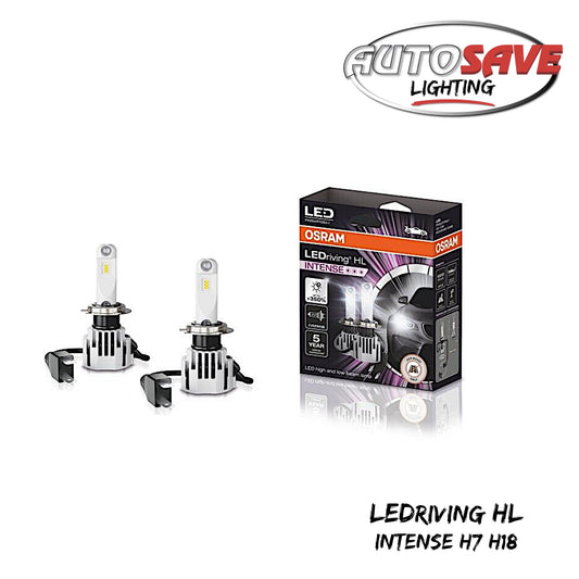 LEDriving® HLT H7 24V 18W PX26d 6000K Cool White 2St NO ECE OSRAM