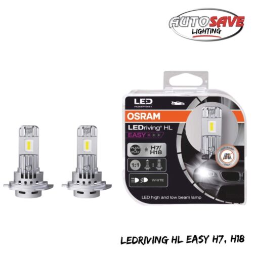 2x H7 LED OSRAM LEDriving HL INTENSE H7/H18 6000K Bulbs 64210DWINT-2HF –  Autosave Components