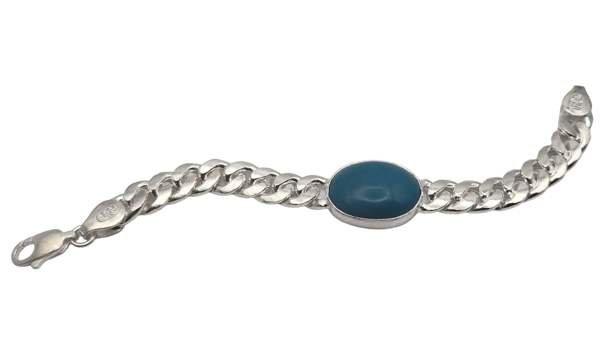 Buy Ishtyle Adda Blue Stone Silver Bracelet For Men  Salman Khan Bracelet   Free size at Amazonin