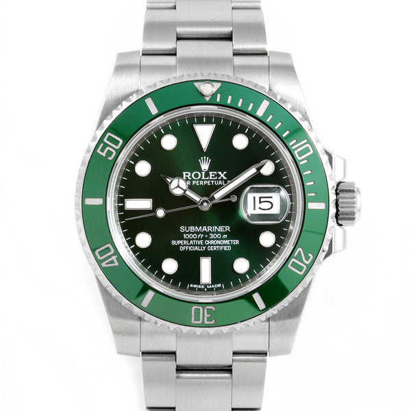 Rolex Submariner Hulk Date 40 Green Dial 116610LV 116610