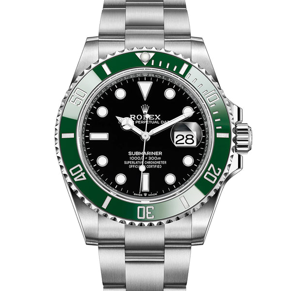 Rolex Submariner 41mm 126610 Rolex Black Oyster Green