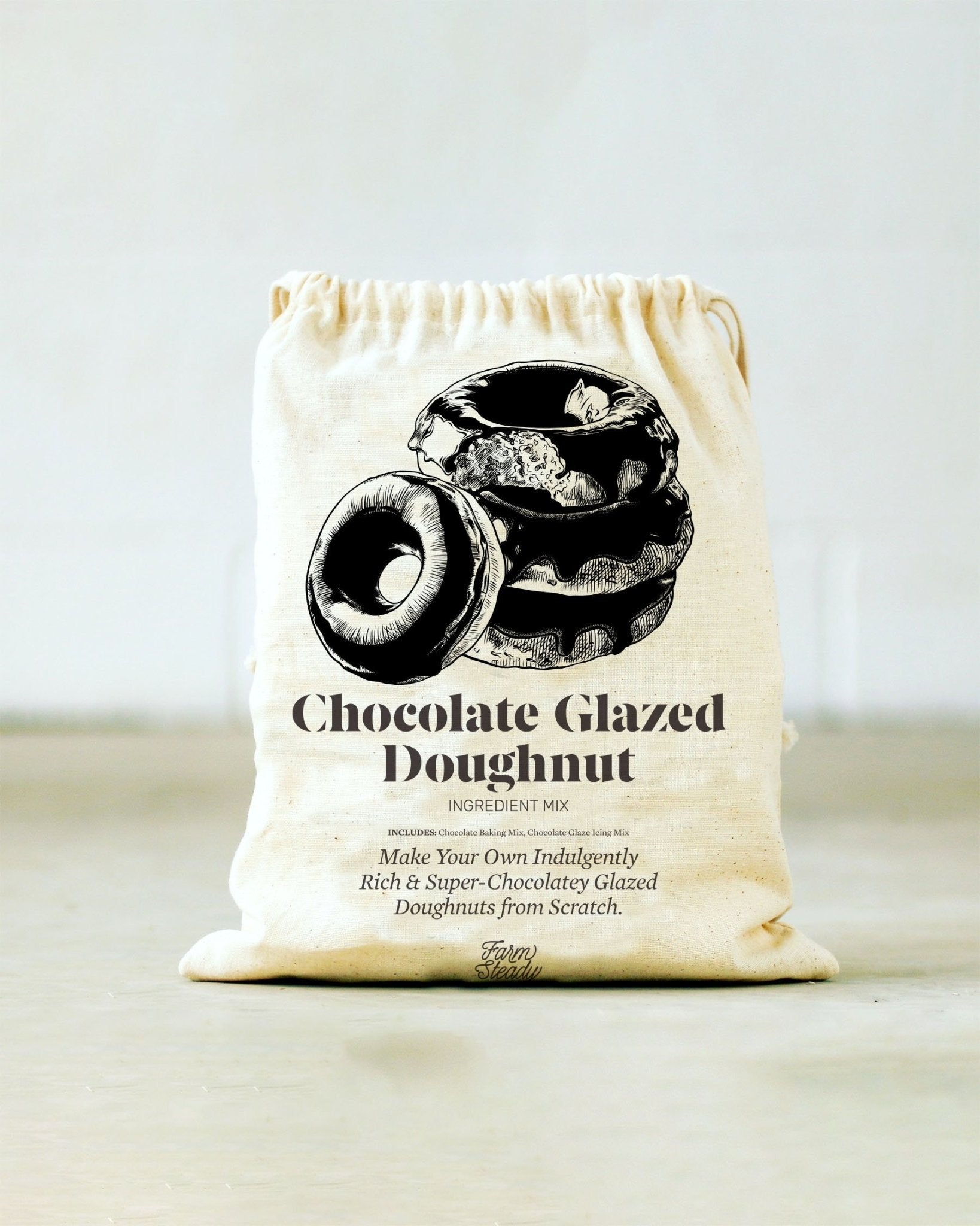 Image of Chocolate Glazed Doughnut Baking Mix