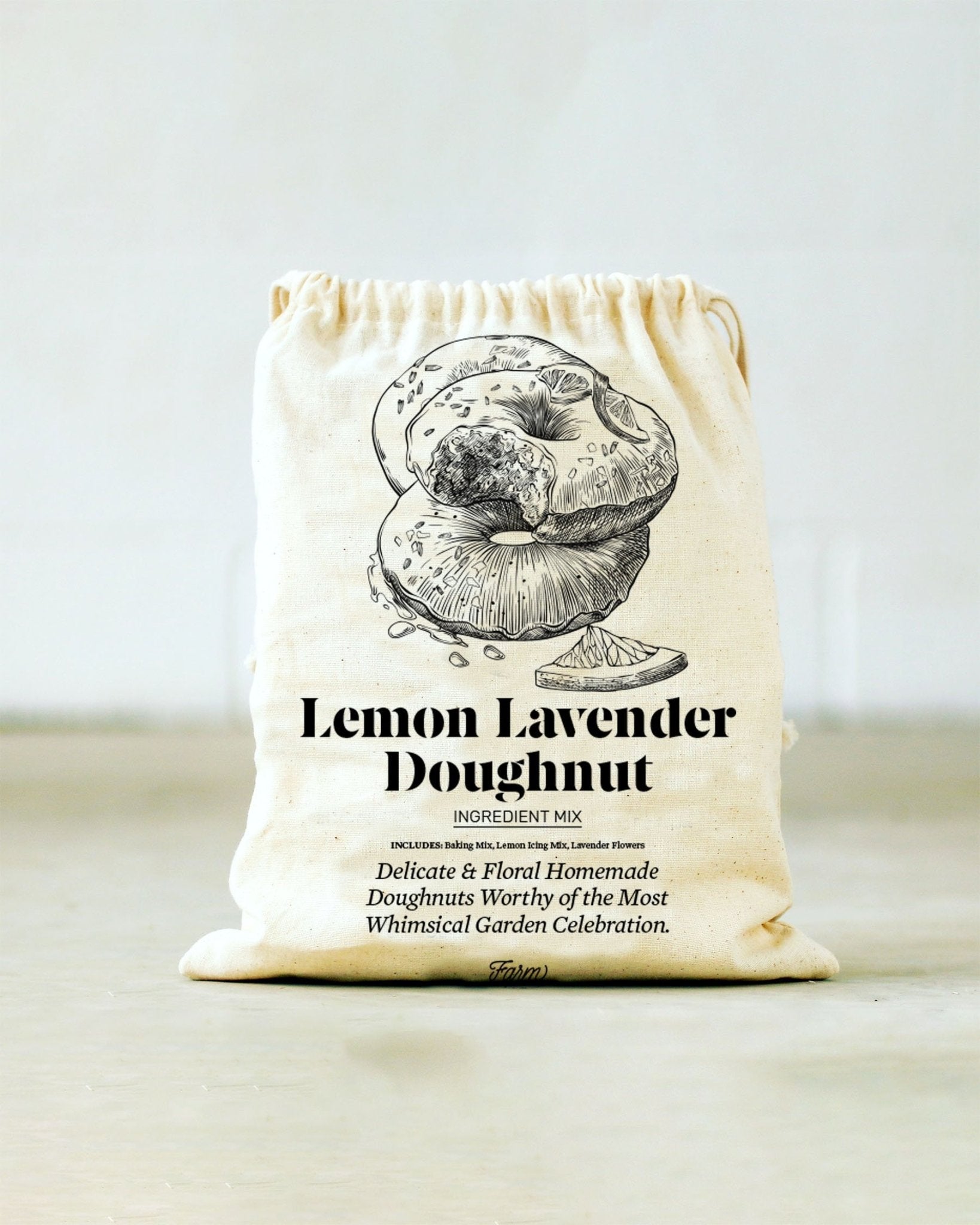 Image of Lemon Lavender Doughnut Baking Mix