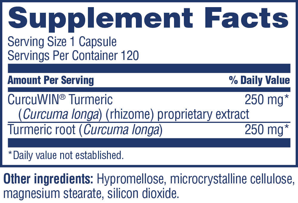 Ingredients and nutritional facts