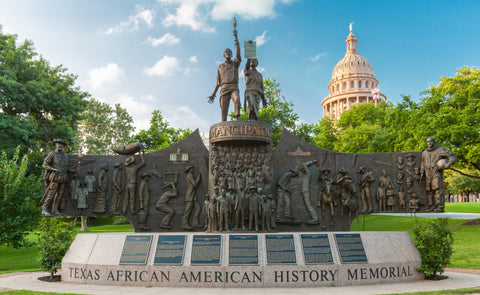 AUSTIN, TEXAS - The Texas African American History Memorial 