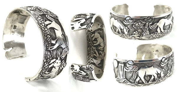 Jereme Delgarito Navajo Horse Bracelet