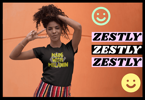 ZESTLY - Wear your heart on your tee - Show your true colors