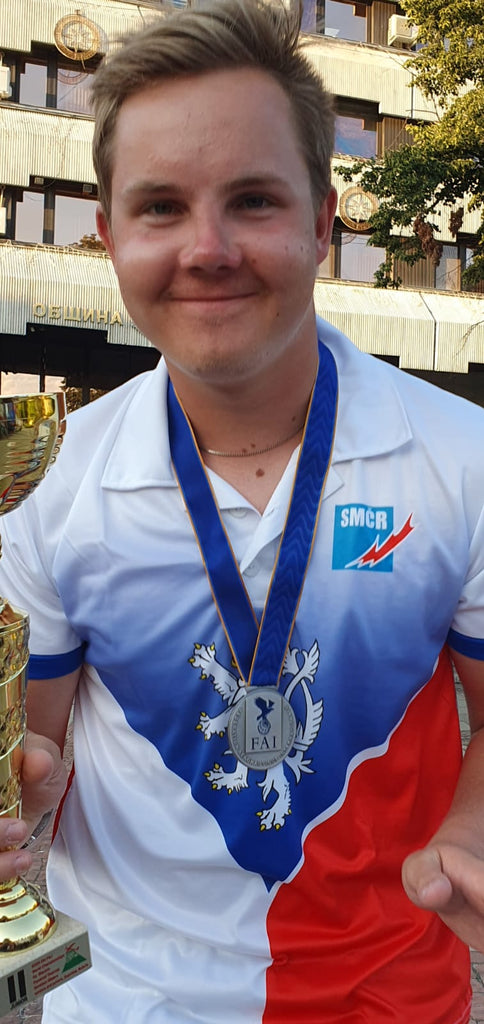 Junior Jaroslav Vostrel in 2nd place