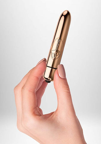 Rocks Off Rose Gold Mini Bullet Vibrator