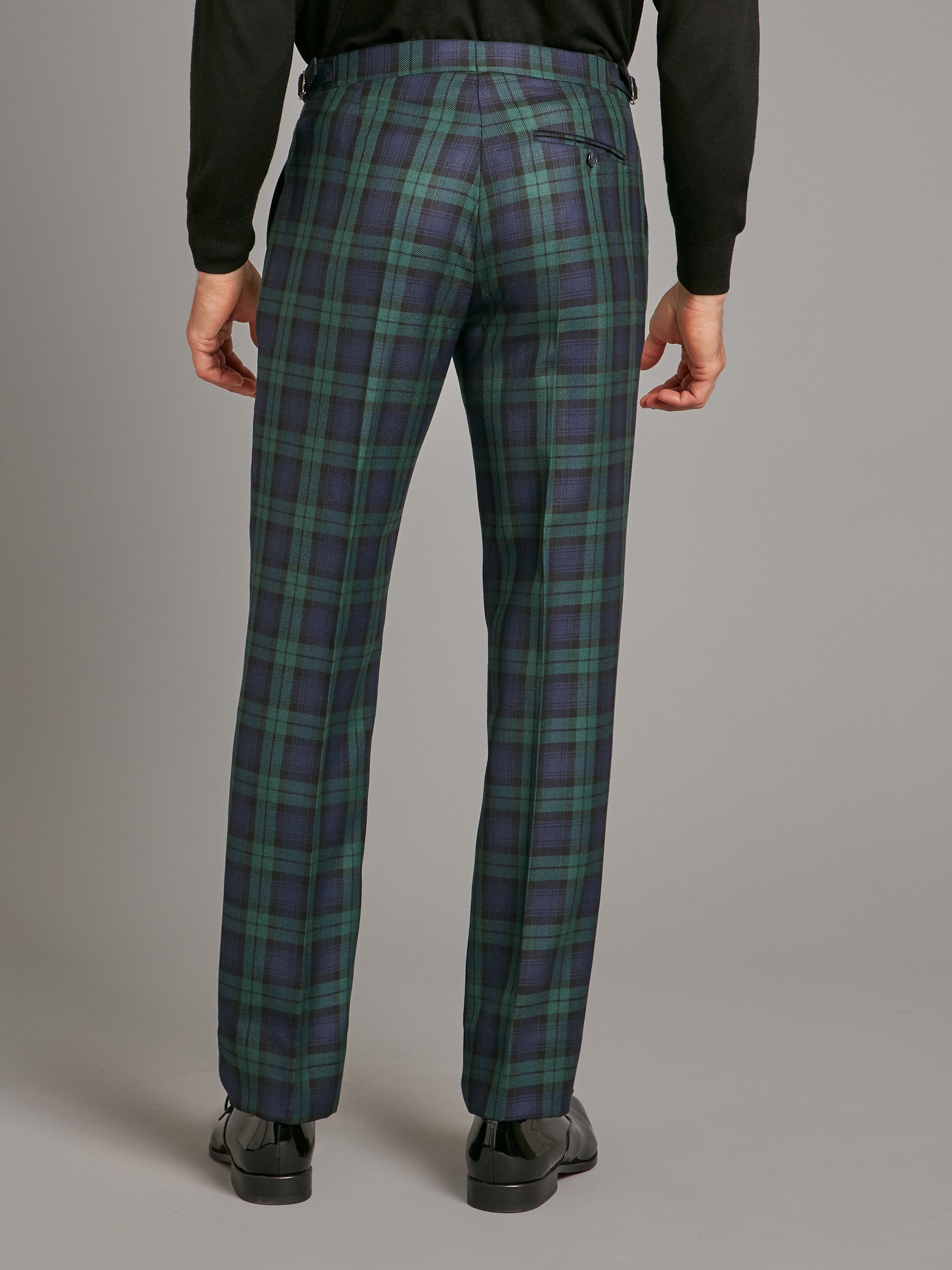 Tartan taffeta straight pants in multicoloured - Sacai | Mytheresa