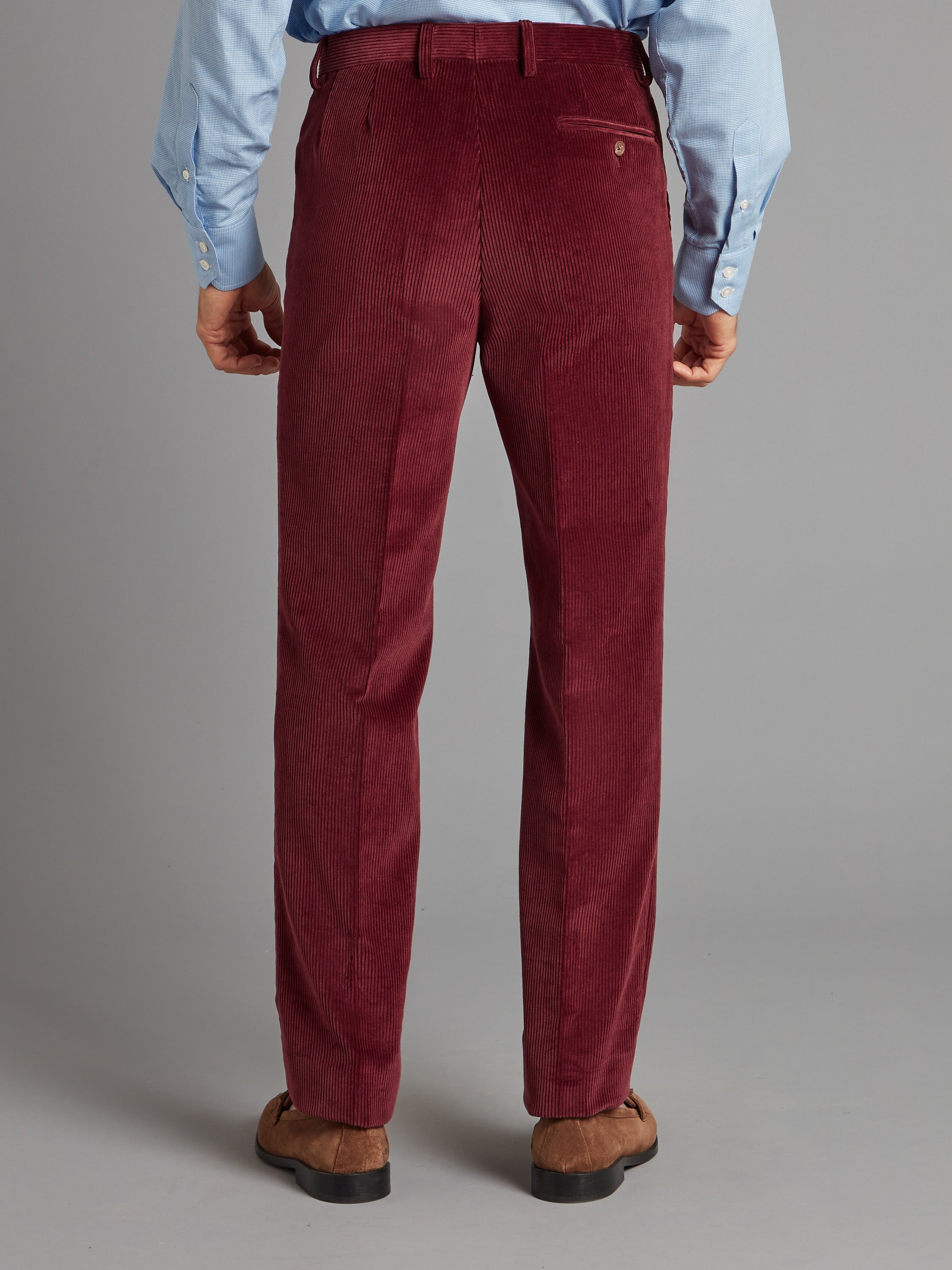 ZADIG & VOLTAIRE Burgundy Cotton Stretch Corduroy Trousers Jeans Pants  Sz:36 / S | eBay