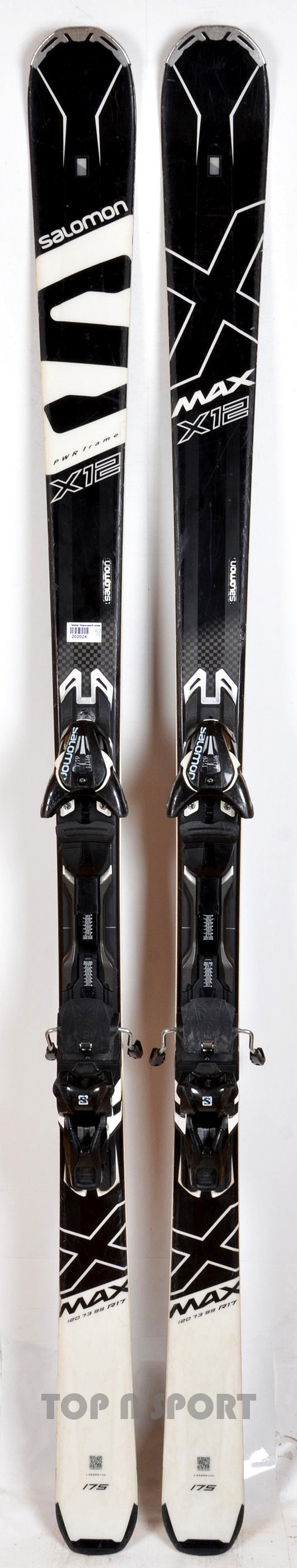 Salomon X12 black - skis d'occasion Sport, professionnel du matériel de ski d'occasion