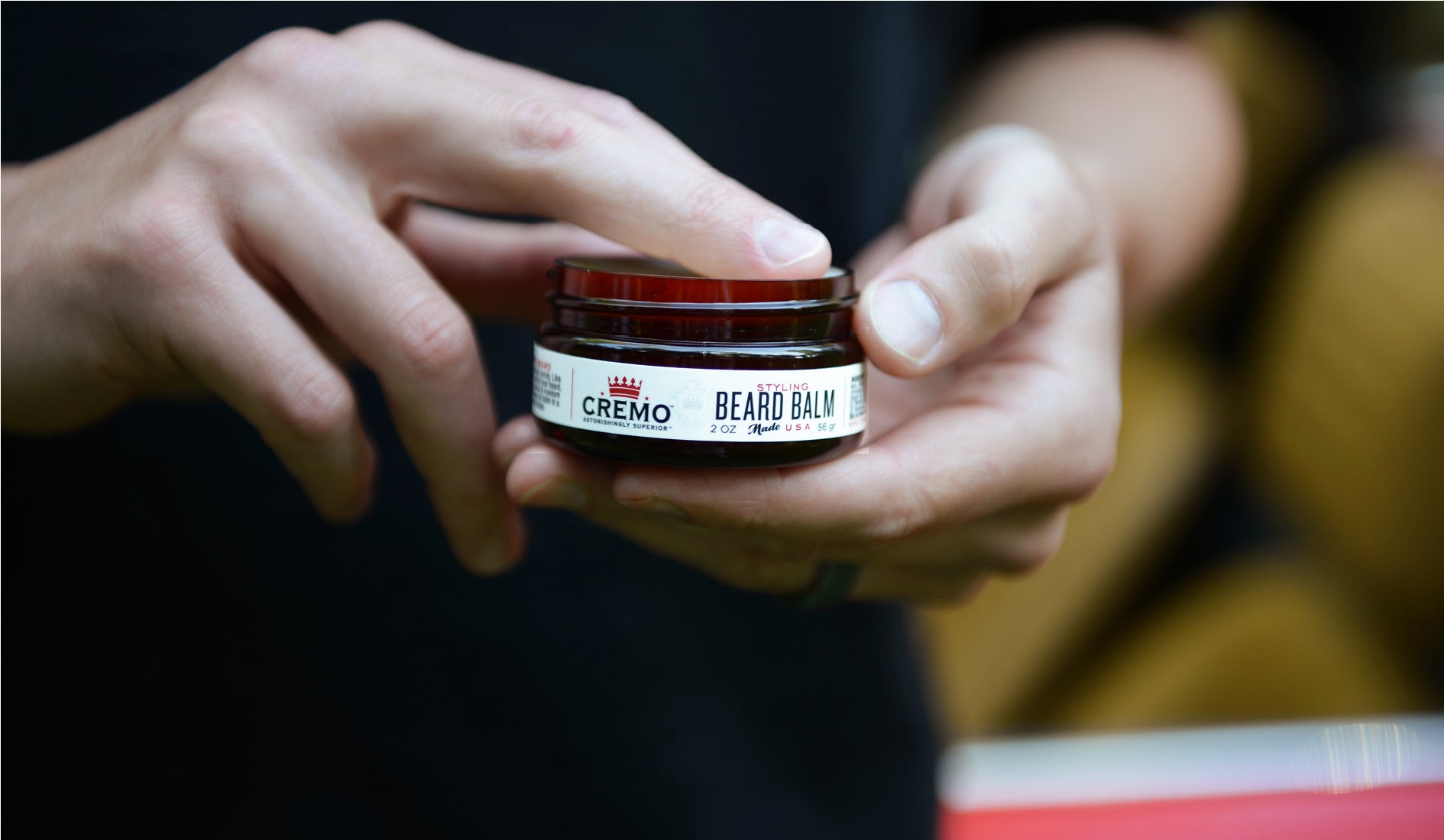 cremo styling beard balm