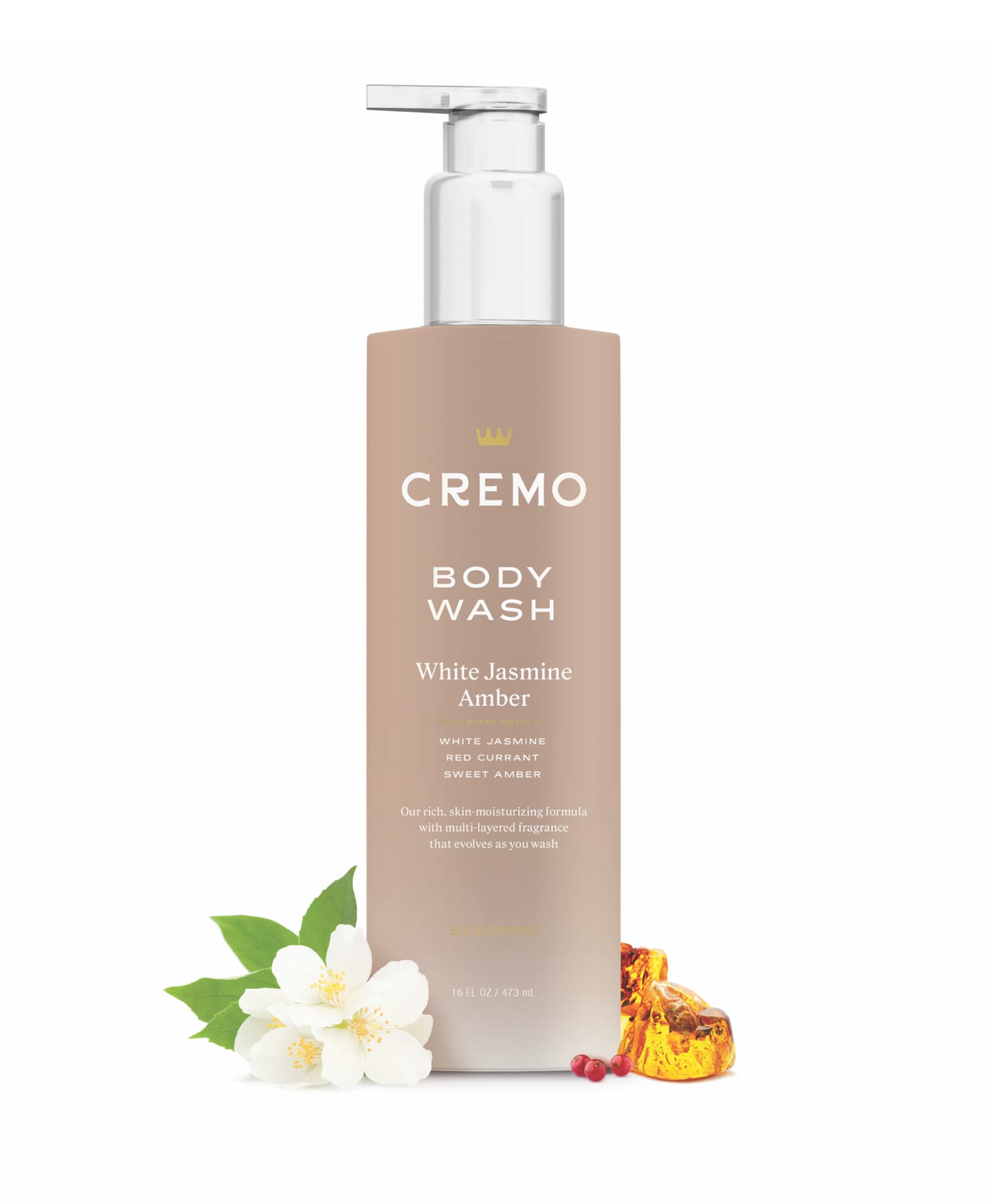 White Jasmine Amber Body Wash - Cremo US product image