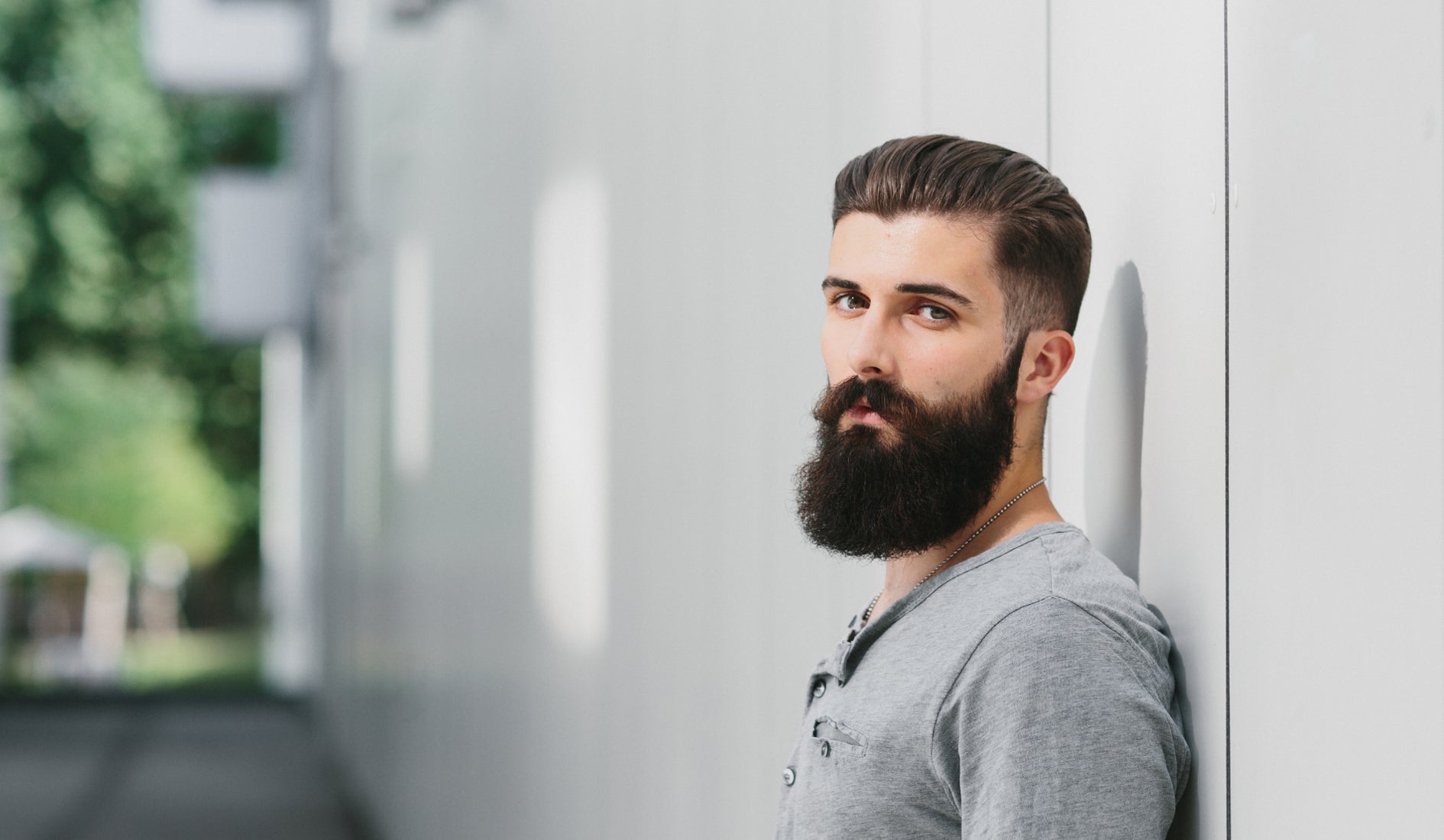 Man with Long Beard