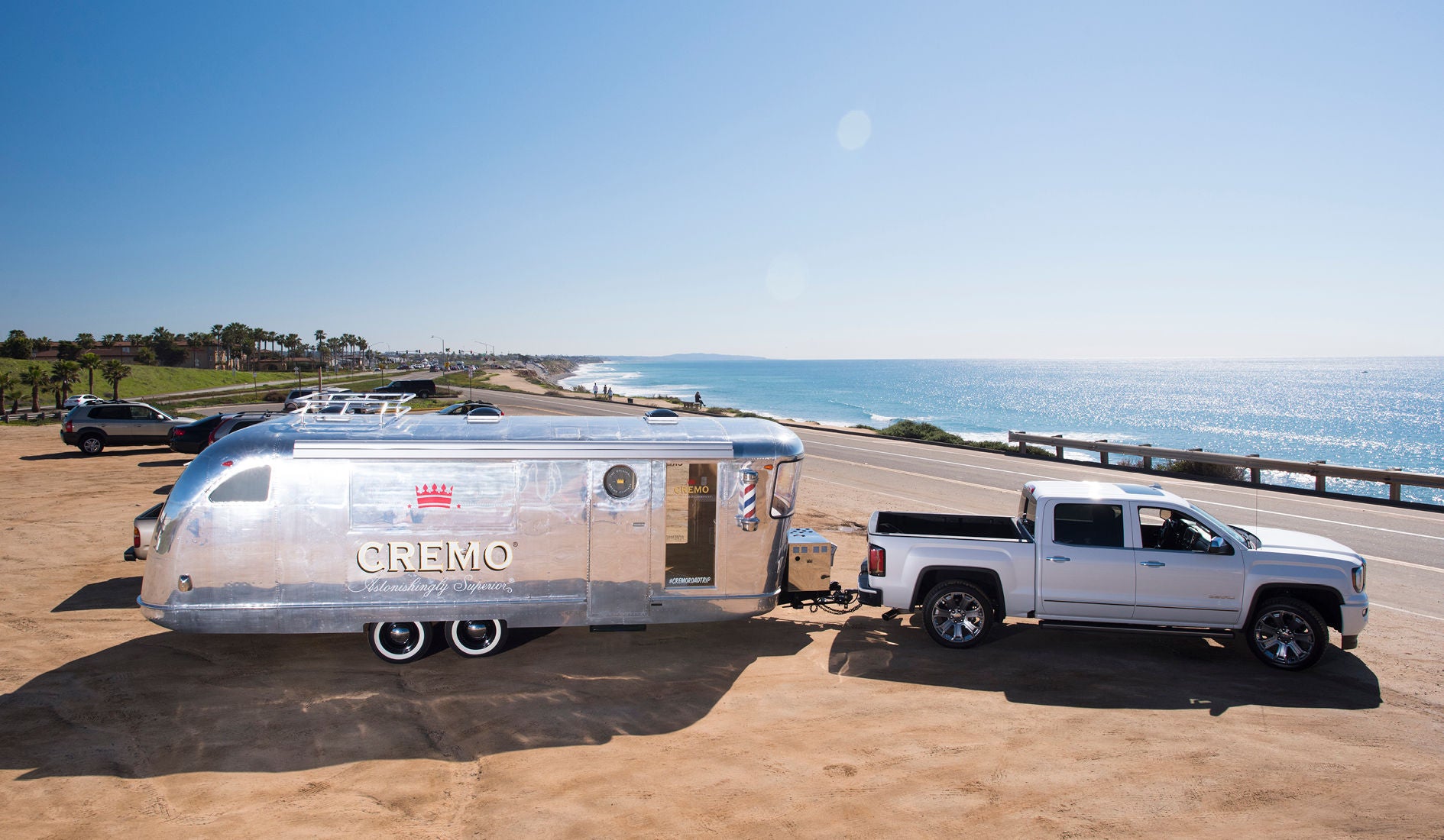 Cremo Barbershop on Wheels